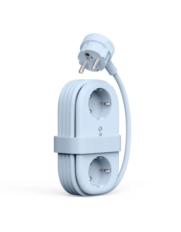 Orico AP3 65W GaN 6in1 Power Strip 2x AC + 2x USB-A + 2x USB-C - Blue Orico AP3 65W GaN 6in1 Power Strip 2x AC + 2x USB-A + 2x USB-C - Blue