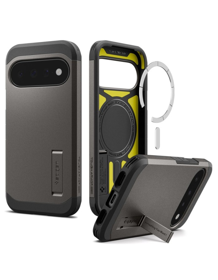 Spigen Tough Armor Mag MagSafe Case for Google Pixel 11 - Dark Gray