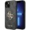 Guess 4G Big Metal Logo iPhone 15 Case - Gray