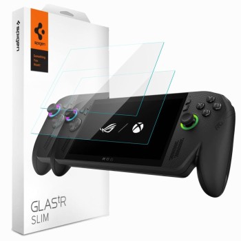Spigen Glas.tR Slim Tempered Glass 2-Pack for ROG Xbox Ally X (2024/2025) / ROG Xbox Ally (2025) / ROG Ally (2023) / MSI Claw 7 AI+ Spigen Glas.tR Slim Tempered Glass 2-Pack for ROG Xbox Ally X (2024/2025) / ROG Xbox Ally (2025) / ROG Ally (2023) / MSI Claw 7 AI+