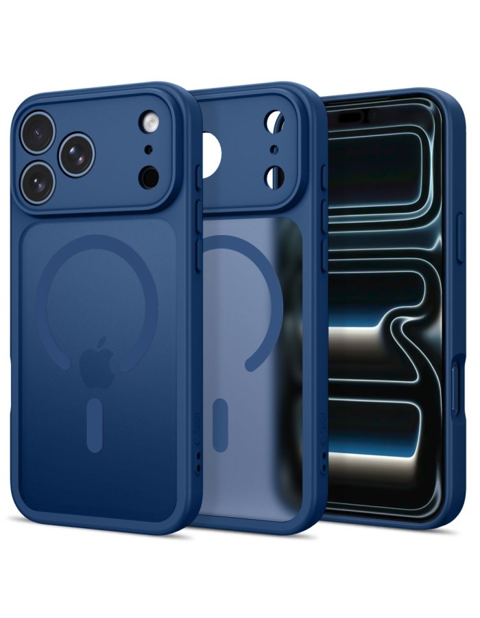 Tech-Protect BasicMag MagSafe Case for iPhone 17 Pro / 18 Pro - Dark Blue Matte Tech-Protect BasicMag MagSafe Case for iPhone 17 Pro / 18 Pro - Dark Blue Matte