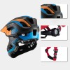 Rockbros TT-32SOBL-S Children's Bike Helmet with Detachable Chin Size S - Black and Orange Rockbros TT-32SOBL-S Children's Bike Helmet with Detachable Chin Size S - Black and Orange