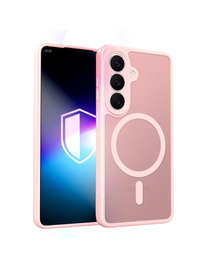 3mk Misty MagCase for Samsung Galaxy S26 - pink