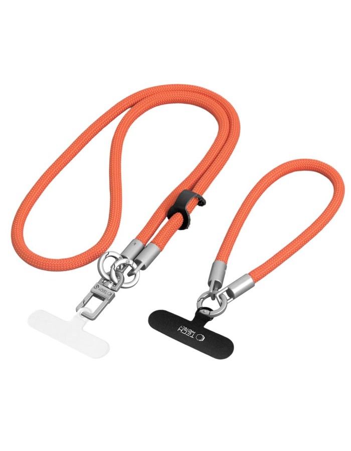 Tech-Protect C10S Rope Phone Lanyard - Orange Tech-Protect C10S Rope Phone Lanyard - Orange