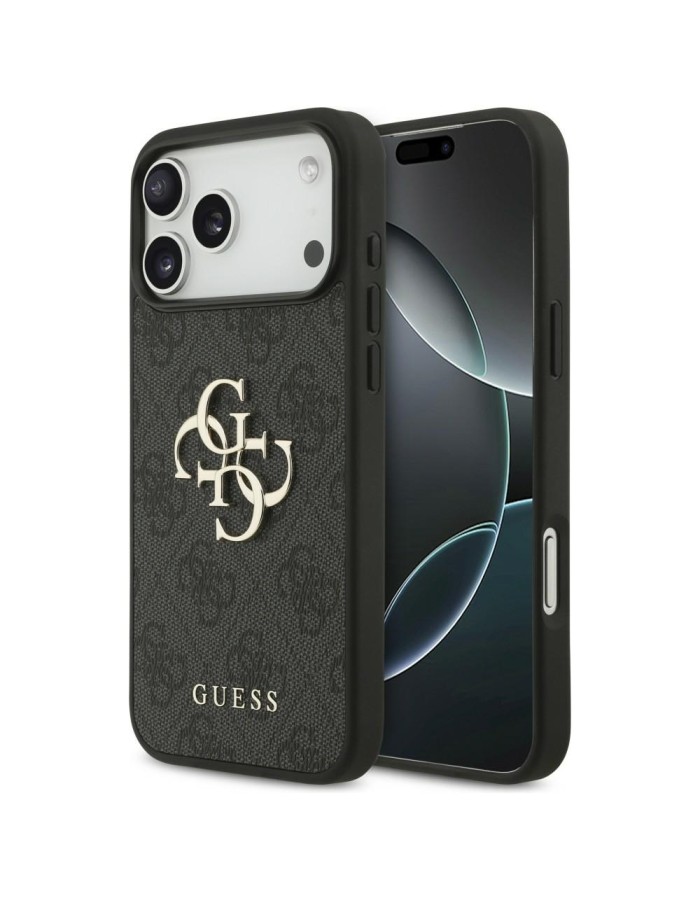 Guess 4G Big Logo Case for iPhone 17 Pro Max / 18 Pro Max - Black Guess 4G Big Logo Case for iPhone 17 Pro Max / 18 Pro Max - Black