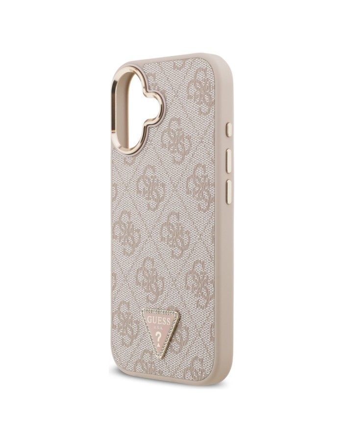 Guess 4G Triangle Logo MagSafe Case for iPhone 17 - Rose Gold Guess 4G Triangle Logo MagSafe Case for iPhone 17 - Rose Gold