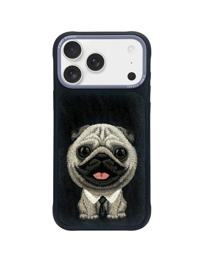 Nimmy Big Eyed Pet 2.0 Dog Case for iPhone 17 Pro - Black Nimmy Big Eyed Pet 2.0 Dog Case for iPhone 17 Pro - Black