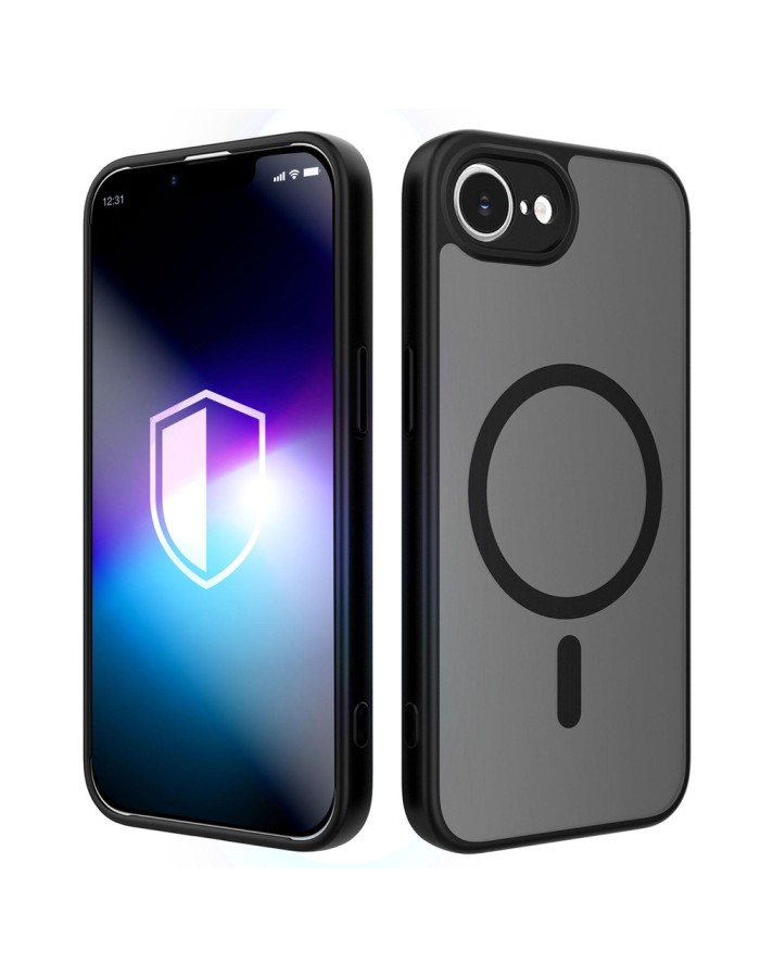3mk Misty MagCase for iPhone 16E / 17E - black 3mk Misty MagCase for iPhone 16E / 17E - black