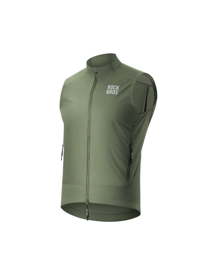 Rockbros YDMJ003 Windproof Vest Spring/Autumn Size XXL - Green