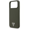 Guess Silicone Triangle Logo MagSafe Case for iPhone 17 Pro Max - Green Guess Silicone Triangle Logo MagSafe Case for iPhone 17 Pro Max - Green