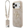 Guess 4G Big 4G Classic Logo Big Strap Metal Buttons Case for iPhone 17 Pro - Pink Guess 4G Big 4G Classic Logo Big Strap Metal Buttons Case for iPhone 17 Pro - Pink