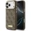 Guess 4G Logo Plate MagSafe Case for iPhone 17 Pro Max - Brown