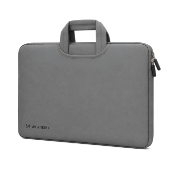 Wozinsky WNT-15G 15.6" Laptop Bag with Retractable Neoprene Handle - Gray