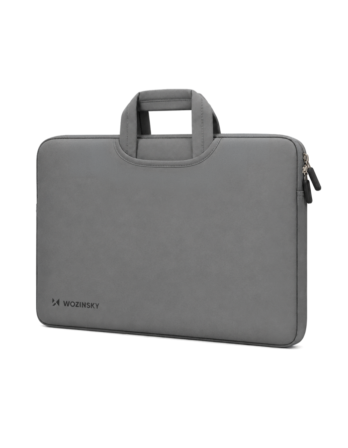 Wozinsky WNT-15G 15.6" Laptop Bag with Retractable Neoprene Handle - Gray Wozinsky WNT-15G 15.6" Laptop Bag with Retractable Neoprene Handle - Gray