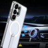 Hybrid Armor X Case for Samsung Galaxy S26 Ultra with Stand, Compatible with MagSafe - Transparent