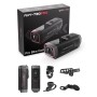 AKEEYO 730Pro 4K Handlebar Video Recorder Sports Camera for Bikes and Motorcycles - Black