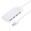 Orico PAPW4A-U3 USB Hub 4-port 4x USB-A 3.0 1 m - white