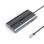 Orico XDR 12in1 USB-C Docking Station USB-A USB-C 2x HDMI 4K 60Hz DisplayPort 4K 60Hz RJ45 Gigabit PD 100W SD and microSD Card Reader - Gray