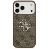 Guess 4G Big 4G Classic Logo Case for iPhone 17 Pro Max Brown - Silver Guess 4G Big 4G Classic Logo Case for iPhone 17 Pro Max Brown - Silver