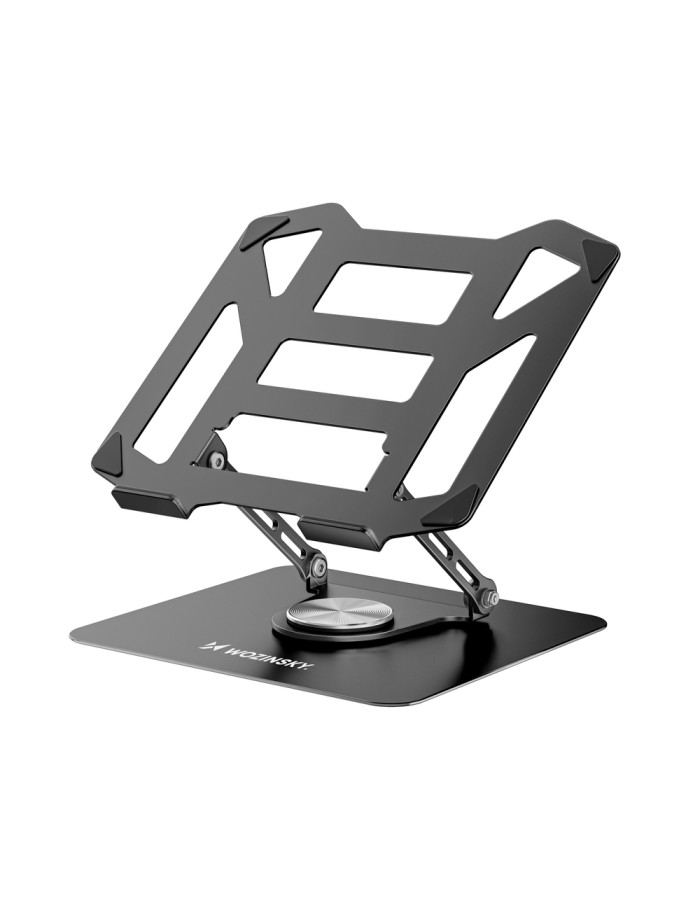 Wozinsky WDCX-X19-AB HardStand 360° Rotation Laptop and Tablet Stand - Black Wozinsky WDCX-X19-AB HardStand 360° Rotation Laptop and Tablet Stand - Black