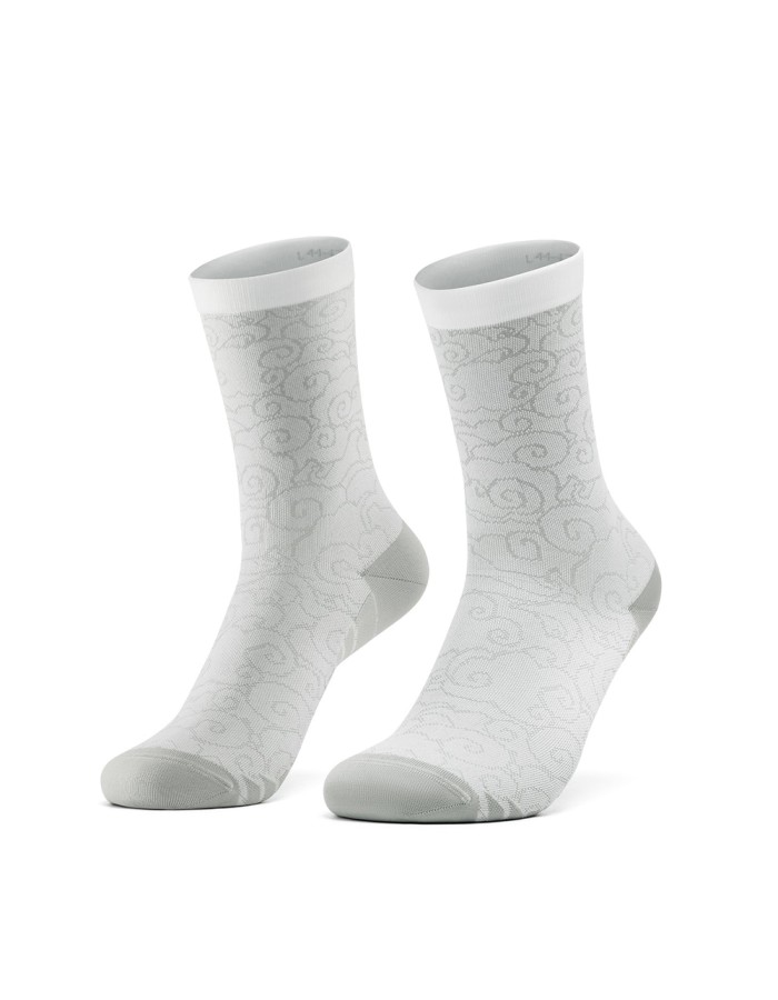 Rockbros 490025001 ROAD TO SKY Cycling Socks 36-38 cm - White Rockbros 490025001 ROAD TO SKY Cycling Socks 36-38 cm - White