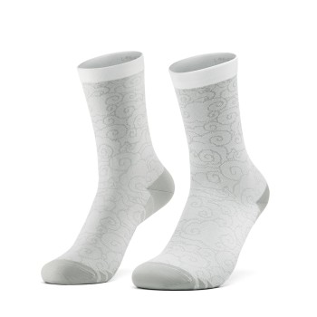 Rockbros 490025001 ROAD TO SKY Cycling Socks 39-42 cm - White