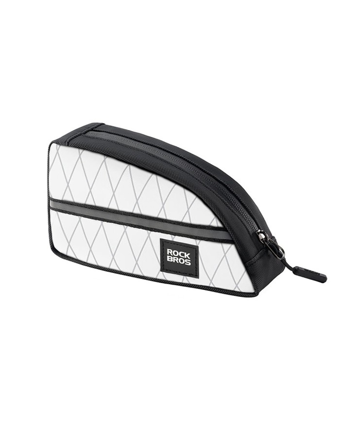 Rockbros 30120121005 080 Top Tube Bike Bag 0.8 L - White Rockbros 30120121005 080 Top Tube Bike Bag 0.8 L - White