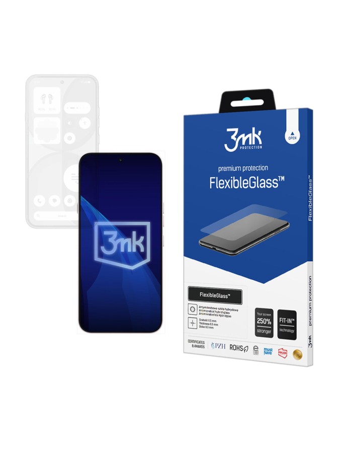 3mk FlexibleGlass™ hybrid glass for Nothing Phone (4a)