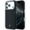 Mercedes Leather Semi Wrap Iconic Line MagSafe Case for iPhone 17 Pro Max - Black