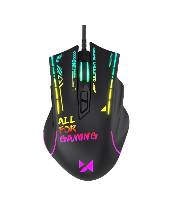 Wozinsky WMGK-7200 Wired Optical Gaming Mouse 7200 DPI - Black