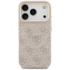 Guess 4G PU Classic Logo MagSafe Case for iPhone 17 Pro - Pink