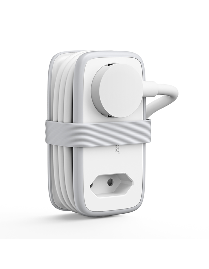 Orico AP3 65W GaN 6in1 Power Strip 2x AC + 2x USB-A + 2x USB-C - White