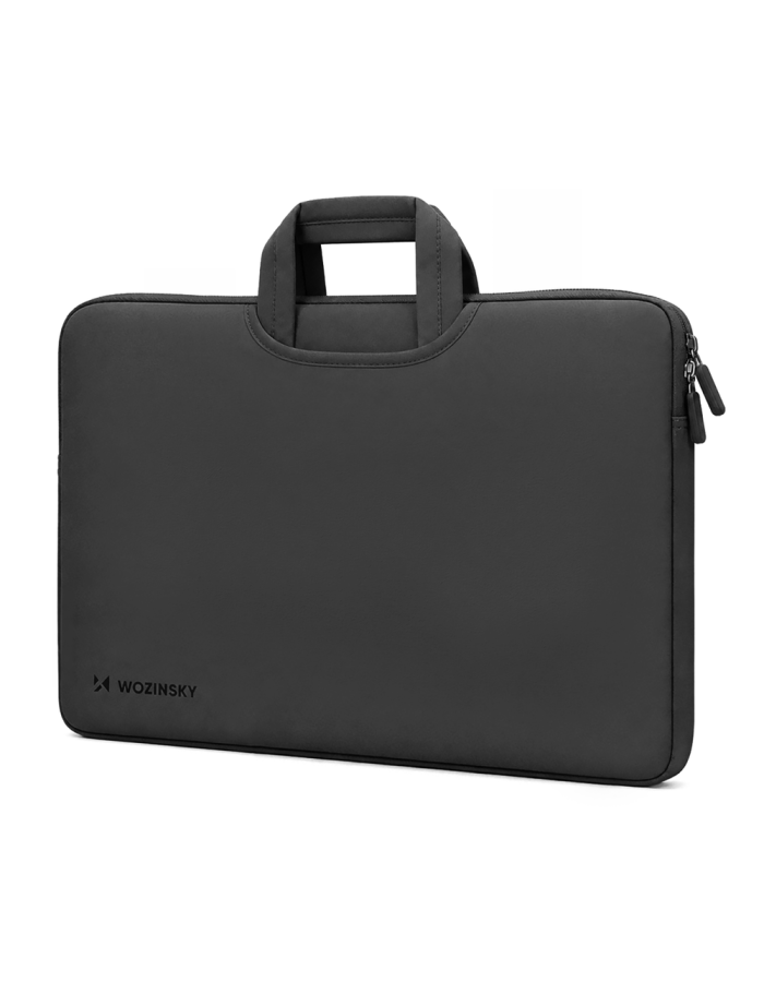 Wozinsky WNT-17B 17.3" Laptop Bag with Retractable Neoprene Handle - Black Wozinsky WNT-17B 17.3" Laptop Bag with Retractable Neoprene Handle - Black