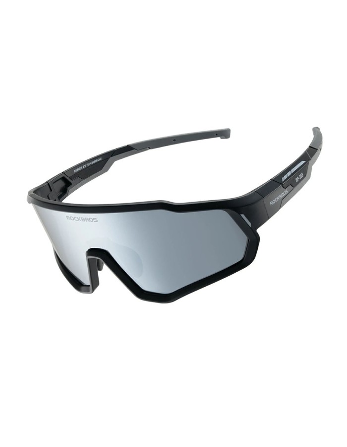 Rockbros SP383 Polarized Mirror Kids Cycling Glasses with UV400 Protection - Black Rockbros SP383 Polarized Mirror Kids Cycling Glasses with UV400 Protection - Black