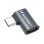 Wozinsky WPKB-01 USB-C - USB-C 40Gb/s 240W 8K OTG Side Angled Adapter - Gray