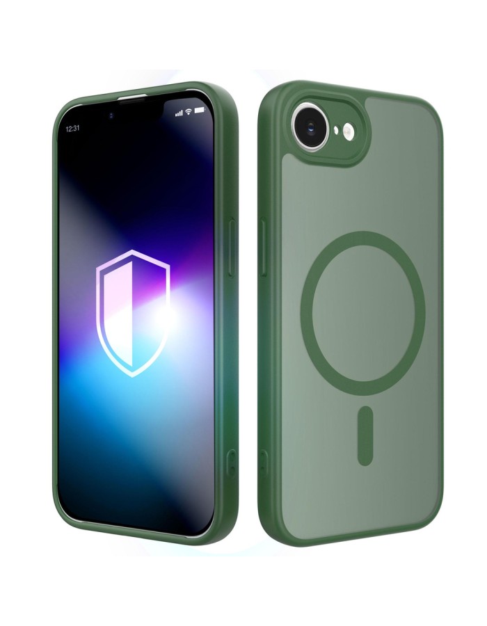 3mk Misty MagCase for iPhone 16E / 17E - green 3mk Misty MagCase for iPhone 16E / 17E - green