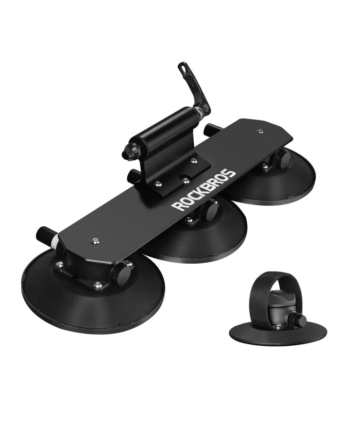 Rockbros XP1001 Roof Rack with Suction Cups for 1 Bike - Black Rockbros XP1001 Roof Rack with Suction Cups for 1 Bike - Black
