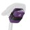 Rockbros F006 Bicycle Saddle Bag 0.35 l - Purple