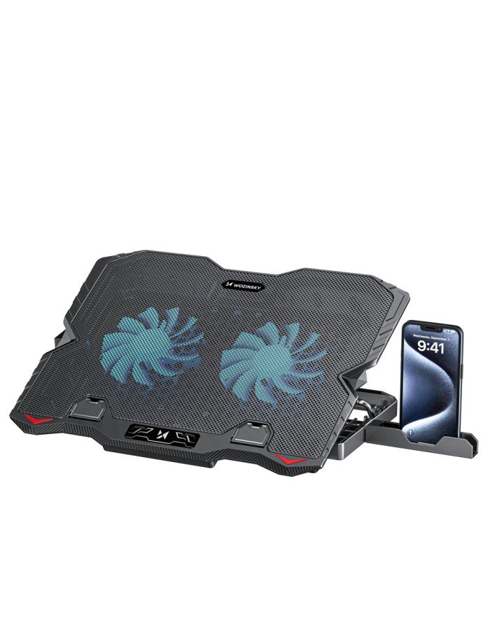 Wozinsky WDCX-015 StormPad RGB Gaming Cooling Laptop Stand - Black Wozinsky WDCX-015 StormPad RGB Gaming Cooling Laptop Stand - Black
