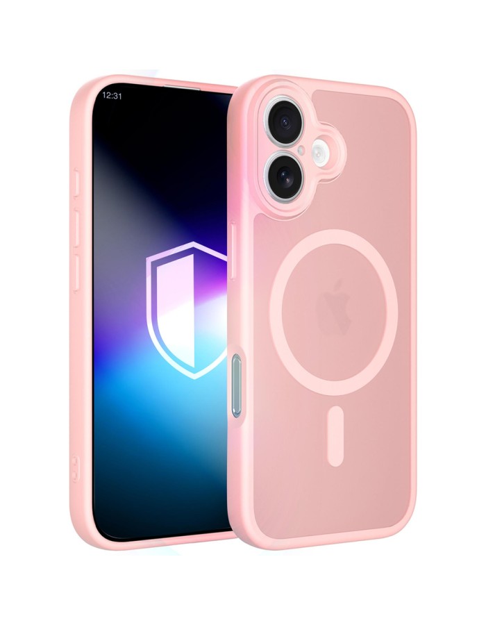 3mk Misty MagCase for iPhone 16 - pink 3mk Misty MagCase for iPhone 16 - pink
