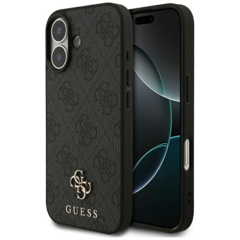 Guess 4G Small Classic Logo MagSafe case for iPhone 17 - black Guess 4G Small Classic Logo MagSafe case for iPhone 17 - black