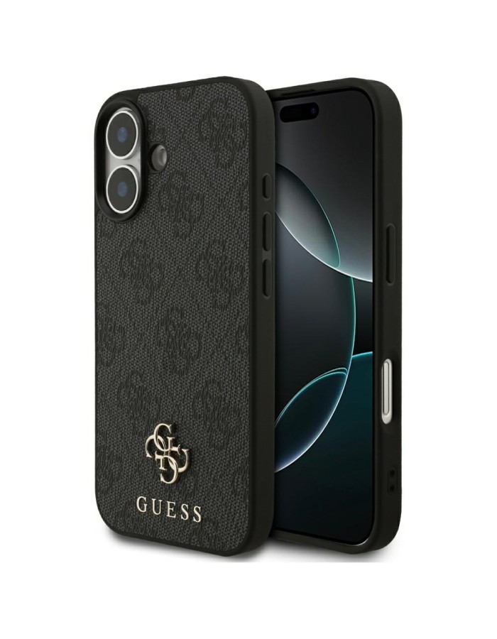 Guess 4G Small Classic Logo MagSafe case for iPhone 17 - black Guess 4G Small Classic Logo MagSafe case for iPhone 17 - black