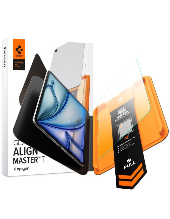 Spigen ALM Glas.tR T Tempered Glass for iPad Air 11" 2024 / 2025 / 2026 Spigen ALM Glas.tR T Tempered Glass for iPad Air 11" 2024 / 2025 / 2026