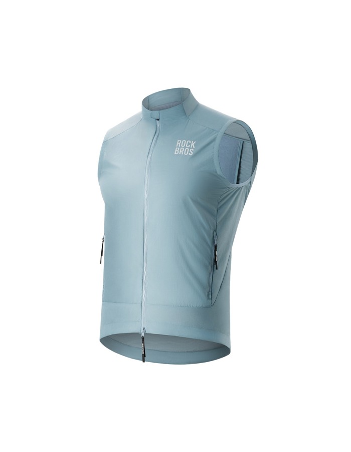 Rockbros YDMJ003 Windproof Vest Spring/Autumn Size L - Blue