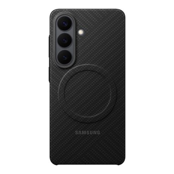 Samsung Carbon Magnet Case for Samsung Galaxy S26, compatible with MagSafe - black Samsung Carbon Magnet Case for Samsung Galaxy S26, compatible with MagSafe - black