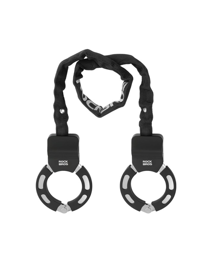 Rockbros 85922 Chain Lock for Scooters and Bikes - Black Rockbros 85922 Chain Lock for Scooters and Bikes - Black
