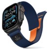 Tech-Protect Nylon Elite Strap for Apple Watch 44 / 45 / 46 / 49 mm - Navy Blue Tech-Protect Nylon Elite Strap for Apple Watch 44 / 45 / 46 / 49 mm - Navy Blue