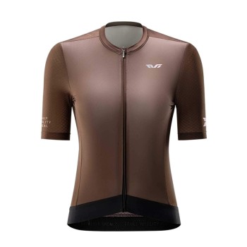 Rockbros 15110007004 TVI Women&amp;#39;s Cycling Jersey Short Sleeve M - Brown