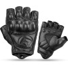 Rockbros 16220006005 XXL leather motorcycle gloves - black Rockbros 16220006005 XXL leather motorcycle gloves - black