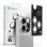 AmazingThing AR Aluminum 3 Lens Glass with Camera Lens Frame for iPhone 16 Pro / 16 Pro Max - Black